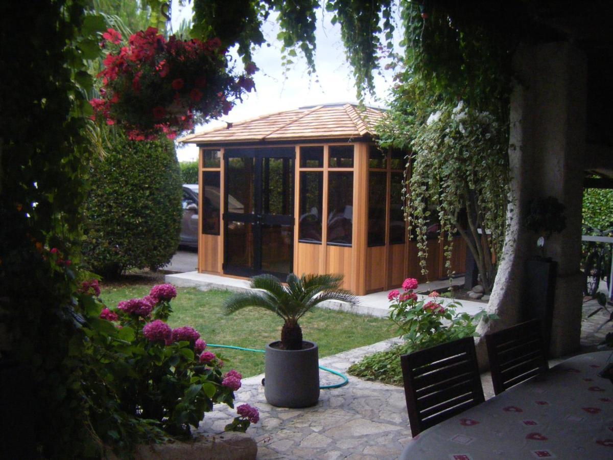 Studio Au Clos Saint Georges , Piscine Et Spa Exteriér fotografie